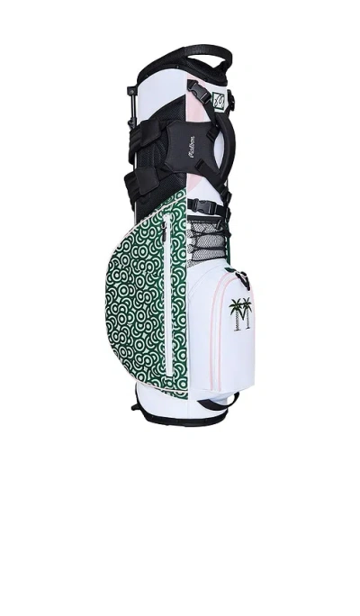 Malbon Walking Bag In Bright White  Garden  & Rosy Touch