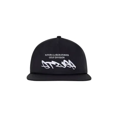 Pre-owned Malbon X Futura Atsuga Poly 5 Panel Snapback 'black' | Men's Size Onesize