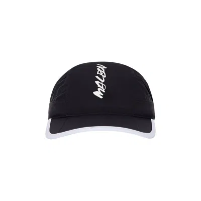 Pre-owned Malbon X Futura Nylon Bungee Hat 'black' | Men's Size S/m