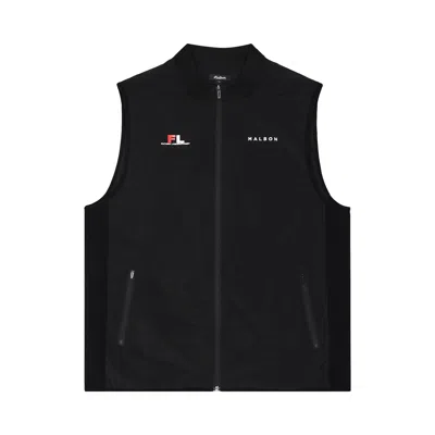 Pre-owned Malbon X Futura Poly Down Vest 'black' | Men's Size M