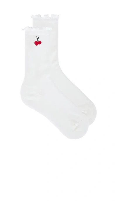 Malbon X Hvn Allita Sock In White