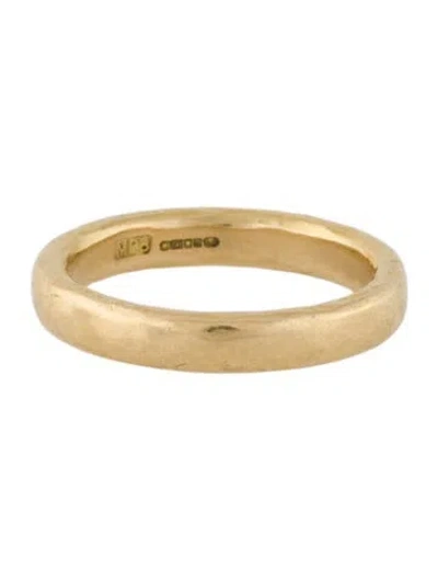Pre-owned Malcolm Betts 18k Textured Band Ring In Multi