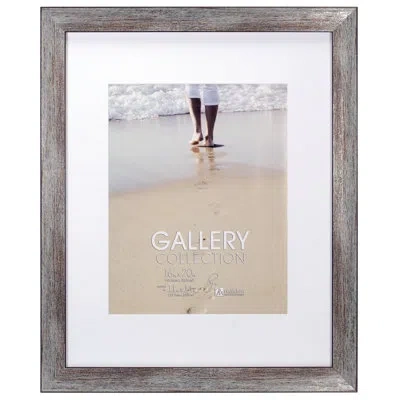 Malden 11" X 14" Gilded Plastic Single Picture Frame In Silver
