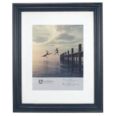 Malden 11" X 14" Single Picture Frame In Indigo