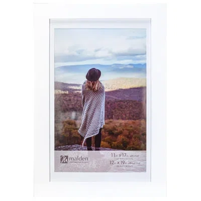 Malden 11" X 17" Matte Single Picture Frame In White