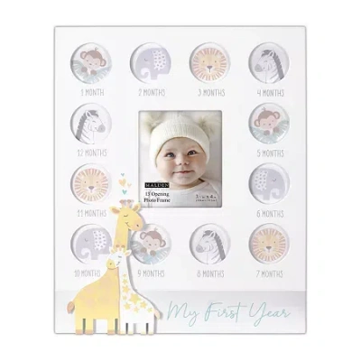 Malden 13-op Noah's Ark First Year Tabletop Frame In White