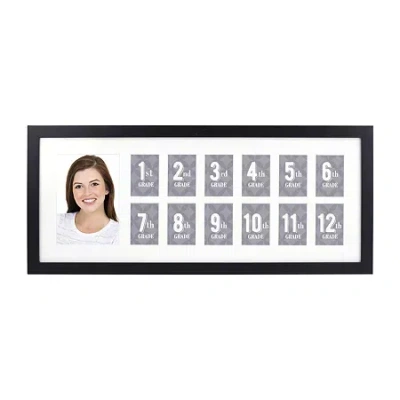 Malden 13-op School Years Collage Wall Frame In Black