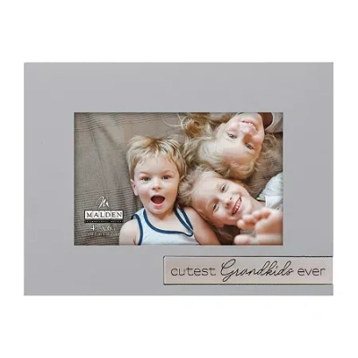 Malden 4x6 Cutest Grandkids Ever Tabletop Frame In Gray
