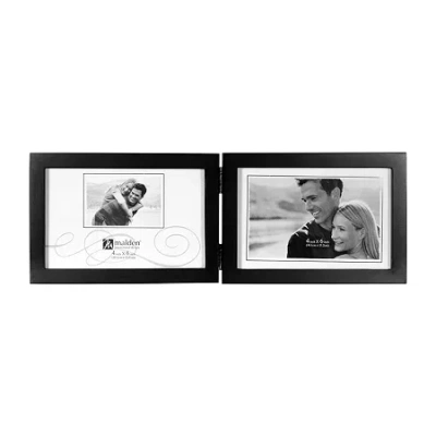 Malden 4"x6" Double Horizontal Concepts Black Tabletop Frame