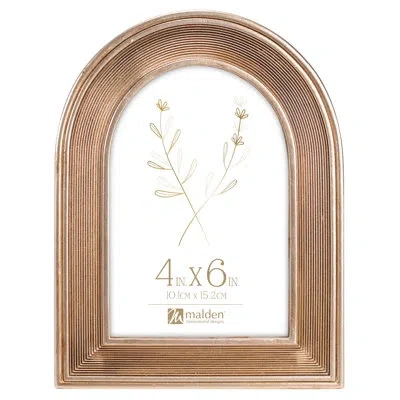 Malden 4x6 Gold Arch Resin