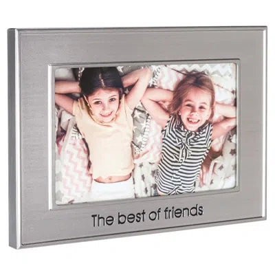 Malden 4x6 The Best Of Friends Metal In Brown;gray