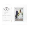 Malden "4""x6""/5""x7"" Of All The Walks Heart" Tabletop Frame In White