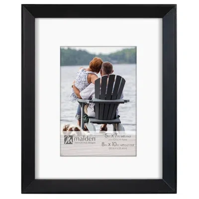Malden 5" X 7" Matte Single Picture Frame In Black