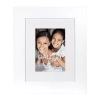 Malden 5"x7" & 8"x10" White Manhattan Tabletop Frame In White