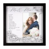 Malden "5""x7"" Corinthians Shadowbox" Tabletop Frame In Black