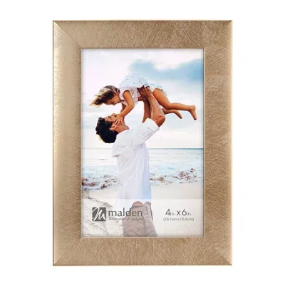 Malden "5""x7"" Gold Linear" Tabletop Frame In Yellow