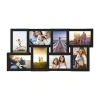 Malden 8-op 4x6 Puzzle Collage Black Wall Frame In Black