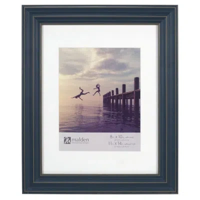 Malden 8" X 10" Single Picture Frame In Indigo