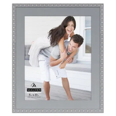 Malden Bead Wood Picture Frame In Gray