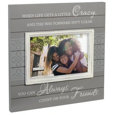 Malden Friends Sunwashed Picture Frame In Gray