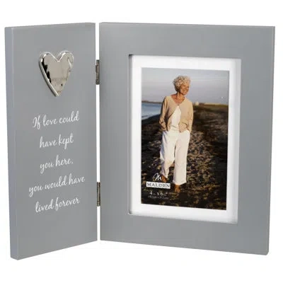 Malden Memorial Picture Frame In Gray
