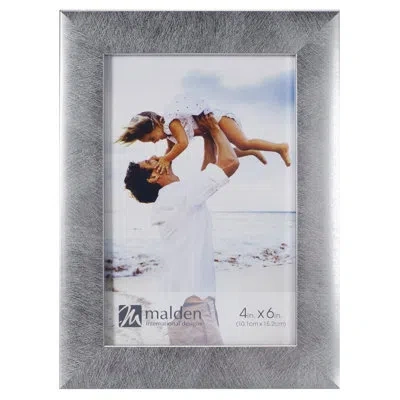 Malden Plastic Single Picture Frame In Silver