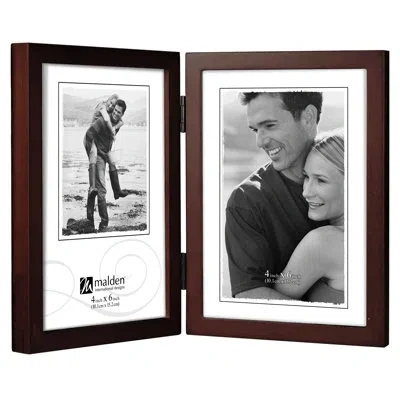 Malden Shadow Box Picture Frame In Walnut