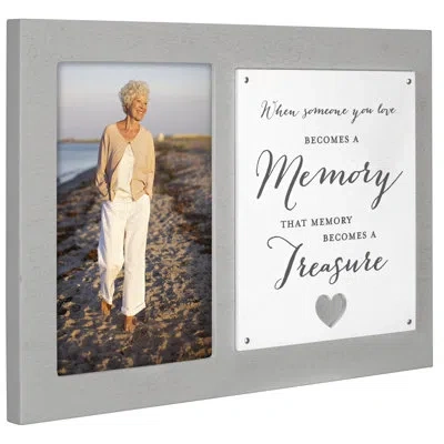 Malden Someone Becomes Memory Picture Frame In Gray