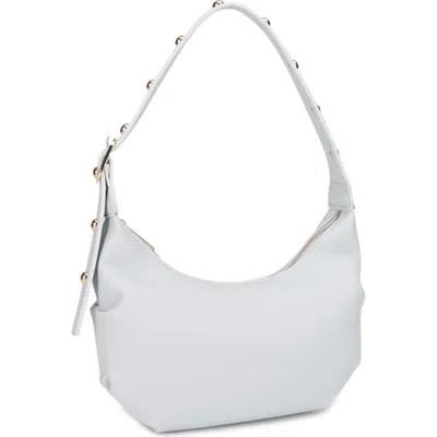 Mali + Lili Addison Faux Leather Shoulder Bag In Purple
