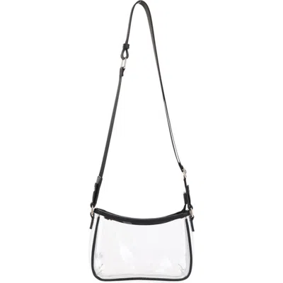 Mali + Lili Alana Clear Crossbody Bag In Black