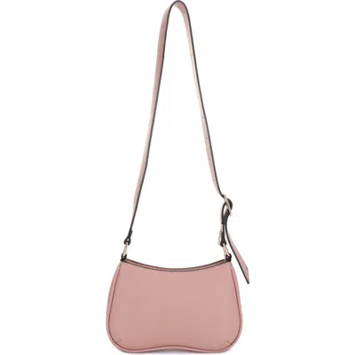Mali + Lili Alana Recycled Vegan Leather Convertible Crossbody Bag In Mauve