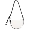 Mali + Lili Aria Canvas Shoulder Bag In Natural/black