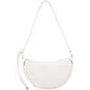 Mali + Lili Aria Recycled Vegan Leather Shoulder Bag In White