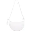 Mali + Lili Aria Recycled Vegan Leather Shoulder Bag In White