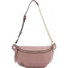 Mali + Lili Evelyn Vegan Leather Belt Bag