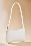 Mali + Lili Imani Metallic Shoulder Bag In White