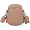 Mali + Lili Josephine Vegan Leather Crossbody Bag In Brown