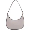 Mali + Lili Leilani Vegan Leather Baguette Bag In Stone