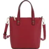 Mali + Lili Mia Mini Recycled Vegan Leather Crossbody Tote