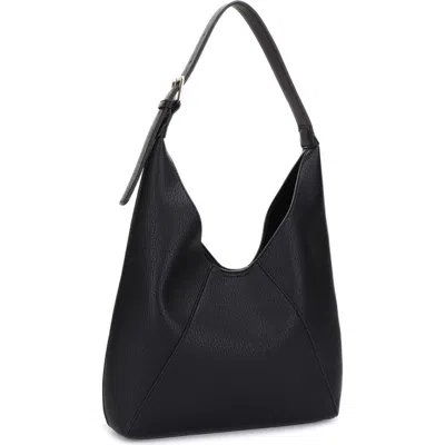 Mali + Lili Peyton Medium Faux Leather Hobo Bag In Pink