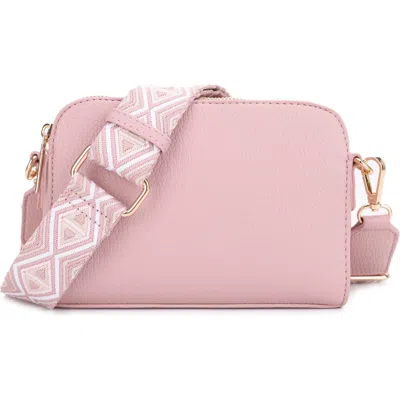 Mali + Lili Zahara Crossbody Bag In Mauve