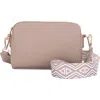 Mali + Lili Zahara Crossbody Bag In Pink