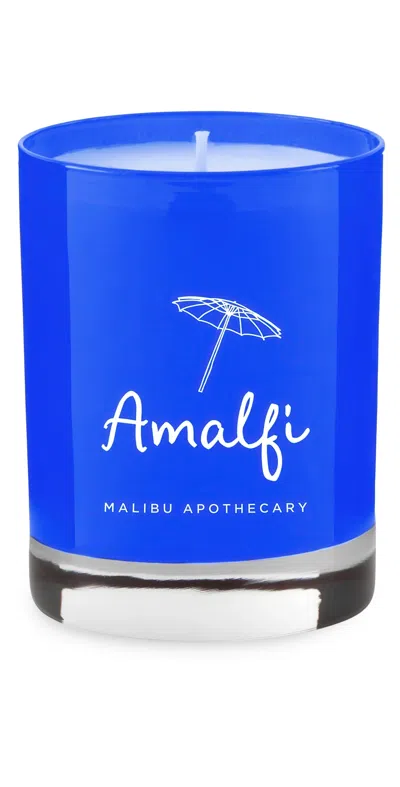 Malibu Apothecary Amalfi Blue Candle No Color In Animal Print