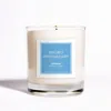 Malibu Apothecary Clear Gloss X Blue Candle - Cayman In White
