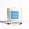 Malibu Apothecary Clear Gloss X Blue Candle - Malibu Beach In White