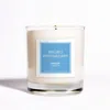 Malibu Apothecary Clear Gloss X Blue Candle - Wailea In White