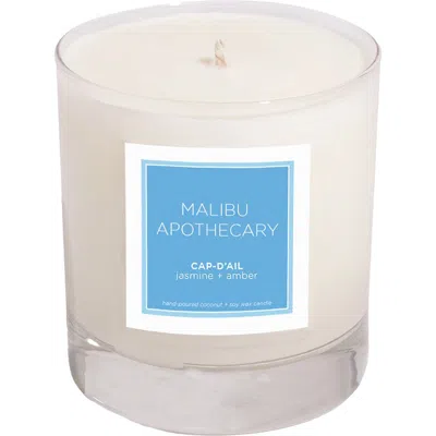 Malibu Apothecary Clear Gloss X Blue Candle