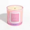 Malibu Apothecary Iridescent Pink Candle - Laguna Beach In Pink