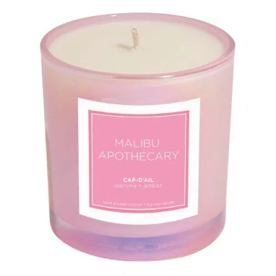 Malibu Apothecary Iridescent Pink Candle