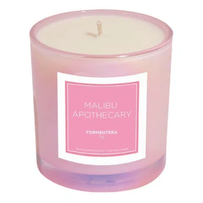 Malibu Apothecary Iridescent Pink Candle